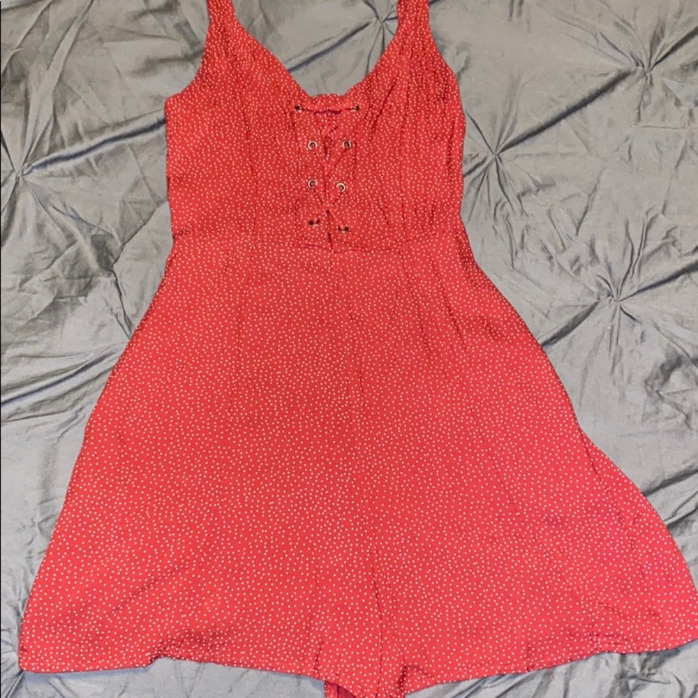 polka dot romper